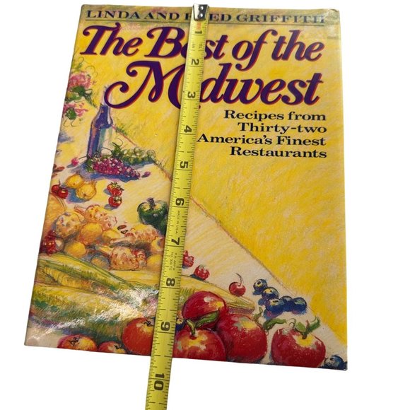 VTG 1990 Best of the Midwest Cookbook hardcover 10”x8”x1” - Picture 10 of 12